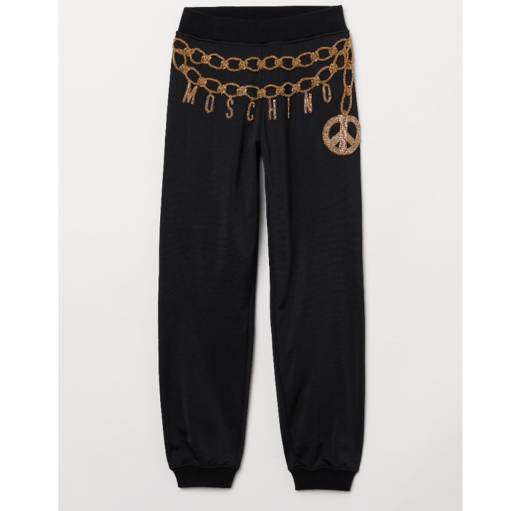 H&M X Moschino Jogger size 4